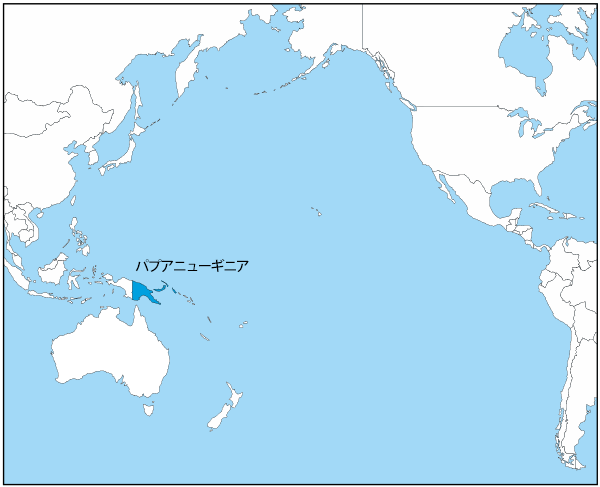 パプアニューギニア 国旗一覧